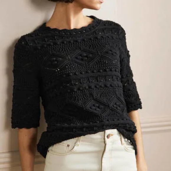 NWT Boden Claudia Textured Knitted Top Size 4 - Picture 1 of 10